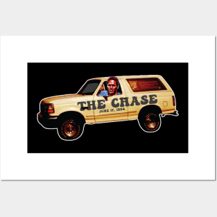 The Chase - OJ Simpson 1994 Posters and Art